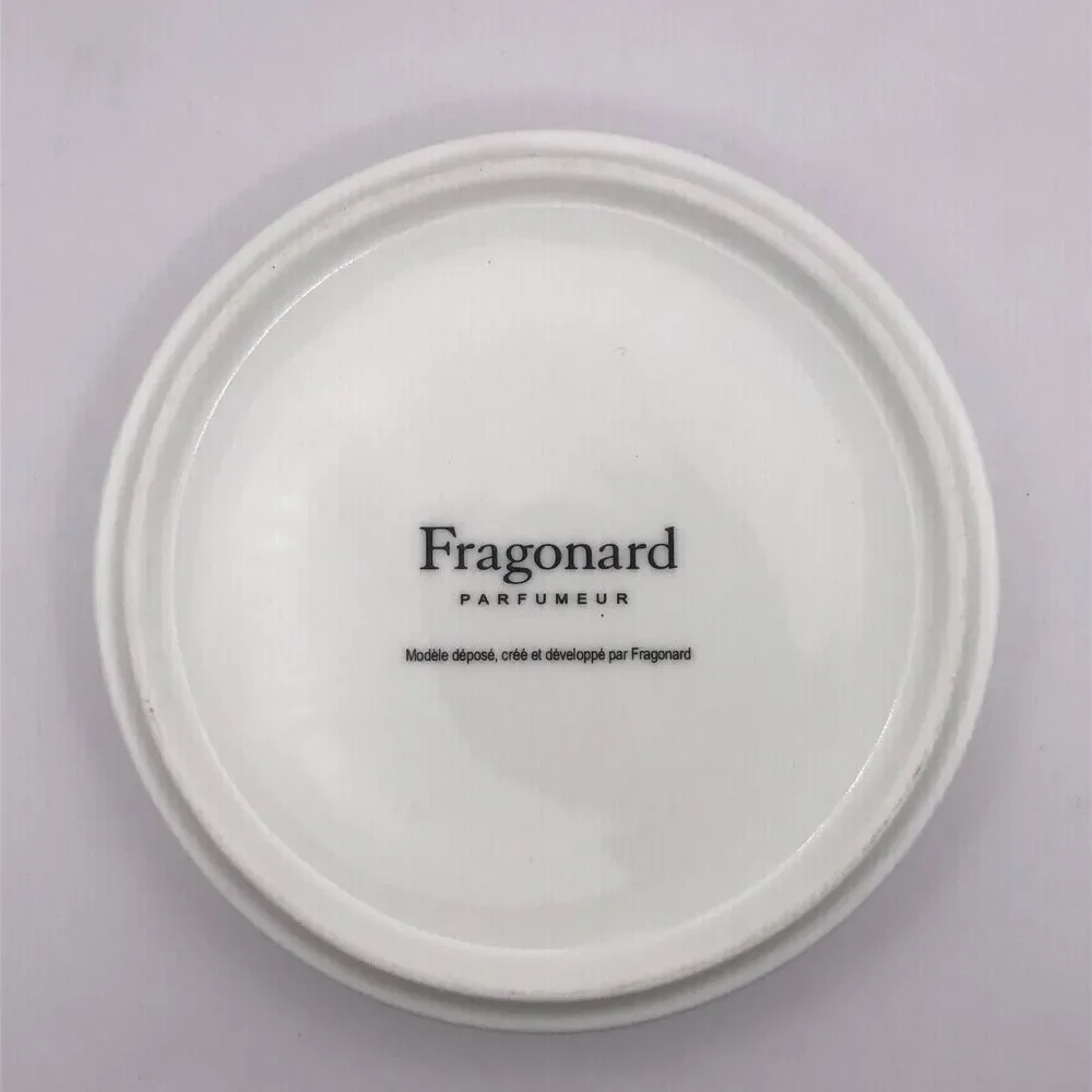 Fragonard Parfumeur Bathroom Set Floral Rose Soap Dish Toothbrush Cup